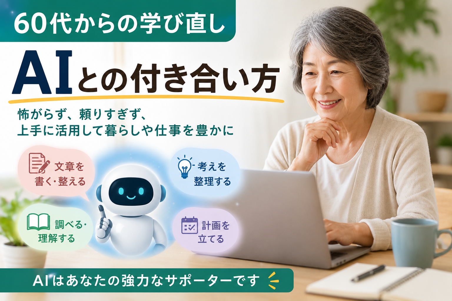 60代からの学び直し・AIとの付き合い方